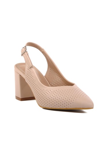 Pierre Cardin Pc-54727 Z Krem Kadın Abiye Ayakkabı Stiletto Krem