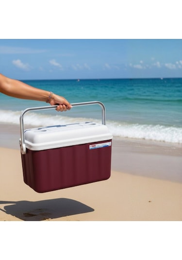 32 Lt Buzluk Termos 1015 Cooler Box Bordo-338