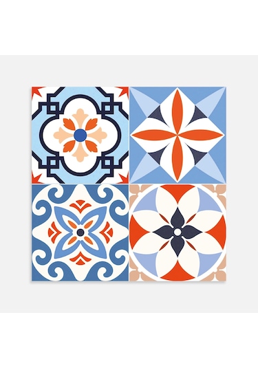 Tink Meksika 010 Karma Desenli Pvc Karo 30X30 Cm