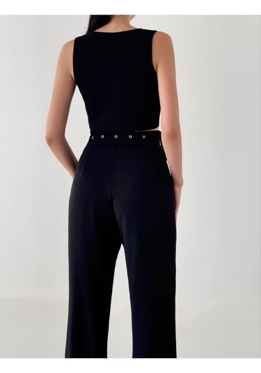 Kadın Ceket Takım İkili Takım Siyah