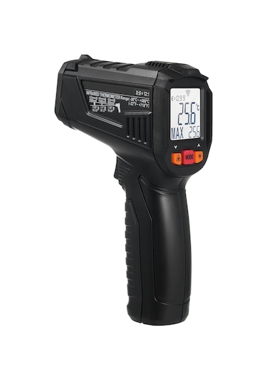 Springsun Kızılötesi Termometre -30 380 -22 716 Temassız Dijital Lazer Sıcaklık Ölçüm Makinesi Hd Arka Aydınlatmalı Lcd