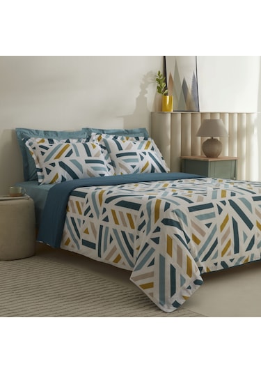 Karaca Home Morgan %100 Pamuk Tek Kişilik Nevresim Takımı Yeşil Yeşil