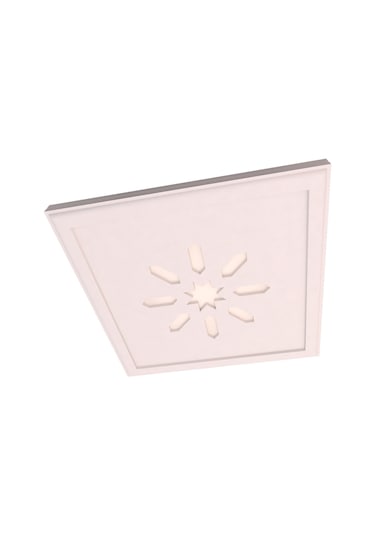 Motifpiyer Gizli-İç İşıklı Led Tavan Göbeği 41-60cm Kare