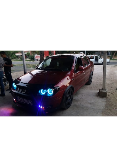 Universal Yuvarlak Angel Rgb 2'li Set 88 MM