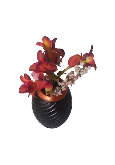 Dekoratif El Yapımı Modern Seramik Vazo 28 Cm