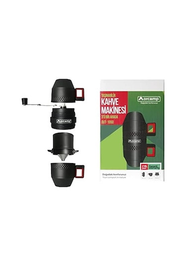 Manuel Kahve Makinesi Siyah