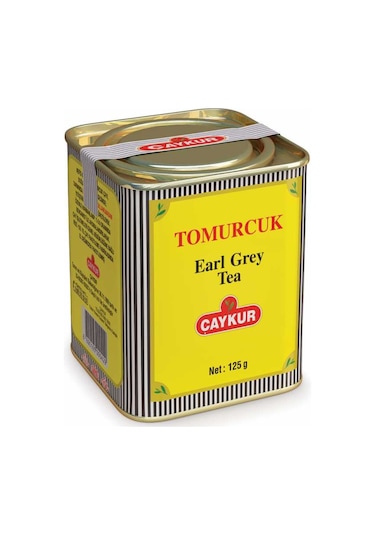 Çaykur Earl Grey Tomurcuk Dökme Çay Teneke 32 x 125 G