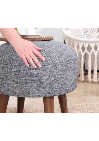 Lorencehome Deff Puf - Gri / Lorencehome