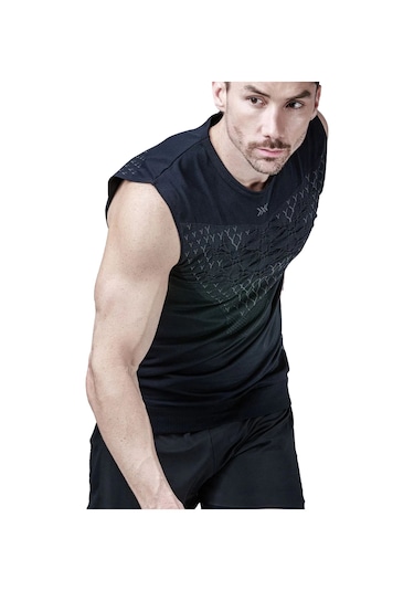 X-bıonıc X-bionic Twyce Run Singlet Erkek Siyah Koşu Atleti 28051 Çok Renkli