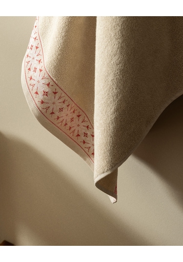 Madame Coco Caresse %100 Pamuk Banyo Havlusu - Bej 8684427174876 Ekru