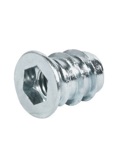 Hafele Minifix - 100 Takım 18 Mm Ahşap Için Metal Dubelli Minifix