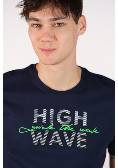 Arma Erkek Büyük Beden Bisiklet Yaka Tişört Y22374868301 001