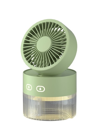 Cbtx OM008 Şarjlı Masaüstü Katlanır Su Püskürtmeli Mini Fan Vantilatör