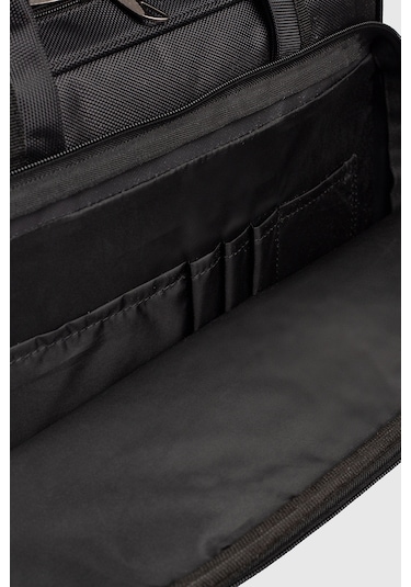 15.6" İnç Evrak Bilgisayar Notebook Laptop Çantası Se02 Siyah Siyah