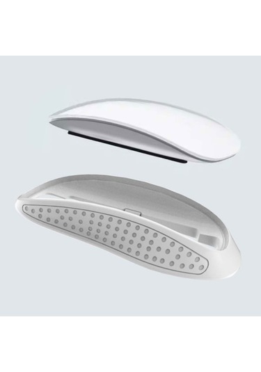 Magic Mouse 2/3 Taban İçin Rahat Mouse Pad Ergonomik Tasarım Hassas Uyum Siyah