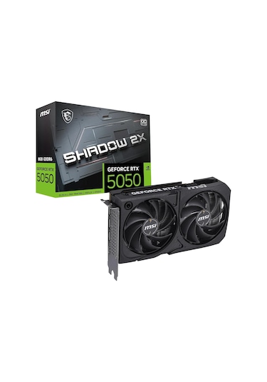 Msı Rtx 5050 8g Shadow 2x Oc G5050-8s2c 128 Bit Gddr6 8 Gb Ekran Kartı