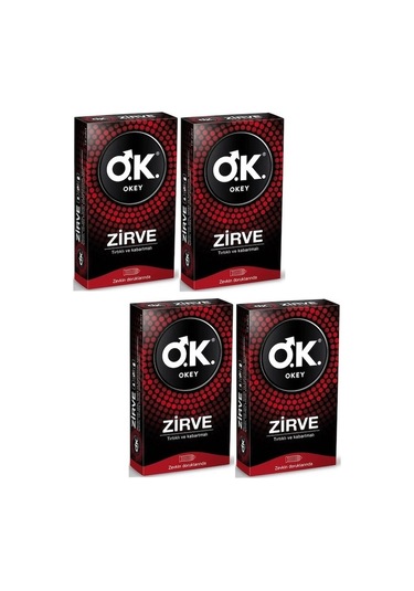 Okey Zirve Prezervatif 10'lu x 4