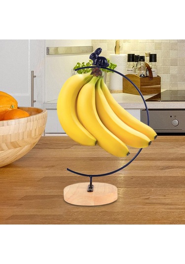 Suntek Muz Tutucu Standı Sağlam Muzları Taze Tutun Tavşan Şeklinde