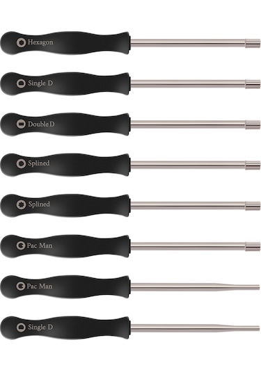 Xurunkeji Parça Tornavida Karbüratör Ayar Aleti Tek D Çift D Altıgen Altıgen Soket Takımı Seti