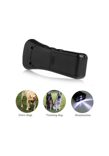 Çift Kafalı Taşınabilir El Pet Köpek Kovucu Kontrol Eğitim Cihazı Eğitmeni