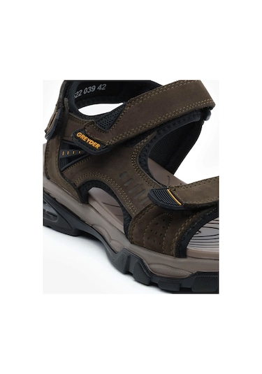 Greyder Erkek Haki Hakiki Deri Sandalet 5y1cs14522 039 Hakı