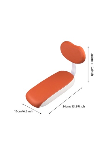 Suntek Bisiklet Arka Koltuk Minderi Sırtlıklı Kahverengi Kahverengi