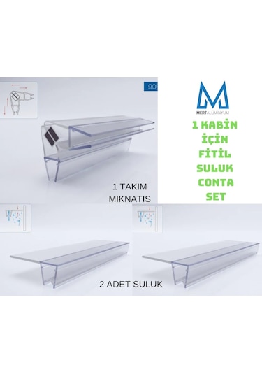 Blackline 5 Mm Oval Temperli Cam Duşakabin H:190 Şeffaf