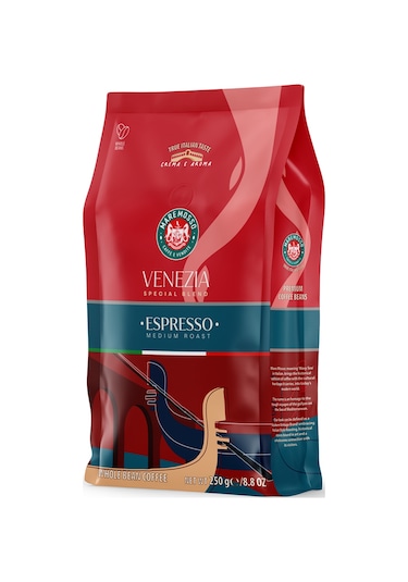 Espresso Venezia Taze Kavrulmuş Çekirdek Kahve 250 G