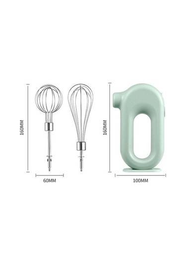 Didadodo Cbtx Kablosuz Mikser, Yeşil Soğan A Modeli, Kek Ve Yumurta Çırpıcı Yeşil