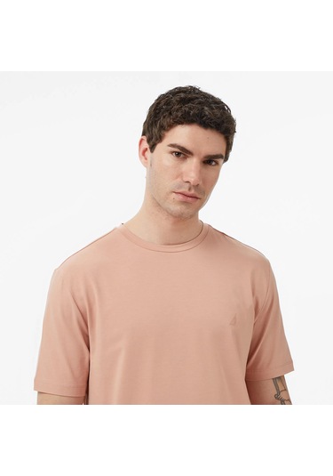 Nautica Regular Fit Erkek T-shirt V65361t Somon