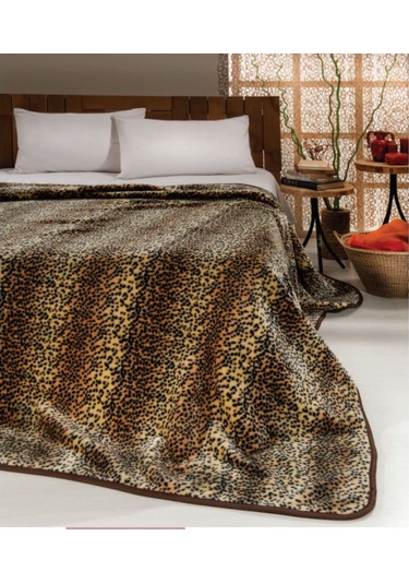 Solana Lüks Vizon Tek Kişilik Battaniye 333 Kahve 160X220