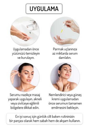 Nanoderma Akne Eğilimli Cilt Serum Sivilce Akne Karşıtı Gözenek S