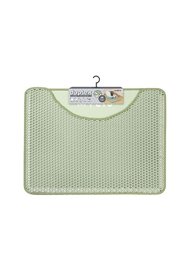 M-pets Duplex Elekli Kedi Kumu Paspası Yeşil 60x45 Cm 244-53033.02