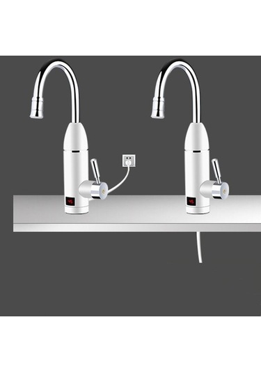Tongxida Led Ekranda Musluğu İçin Elektrikli Anında Su Isıtıcı Modeli -