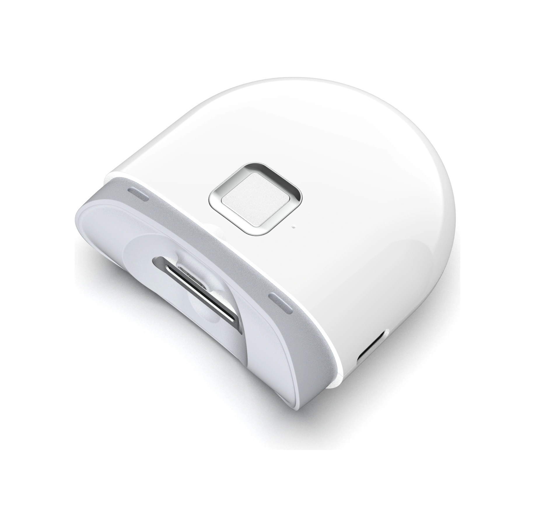 Moveevo Ev Elektrikli Tırnak Kesici Mini Boyutlu, Işıklı Kesici Ucu, 2 Hızlı Ayar, 80g Taşınabilir, Tırnakları Hızlı Ve Güvenli Kese Beyaz