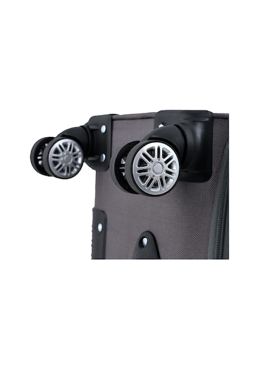 Fossil Ultra Light Kumaş Unisex Kabin Boy Valiz Gri Fsl010 Gri