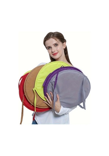 Topshop1 Koyu Kahverengi 11.81inç Yuvarlak Bağcıklı Sandalye Minderi - Kalın Dolgulu İç Ve Dış Mekan Koyu Kahve 11.81inç