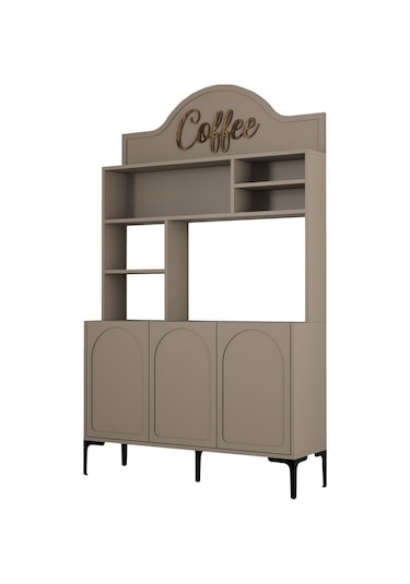 Lyon Kahve Köşesi 120cm - Atlas / Siyah