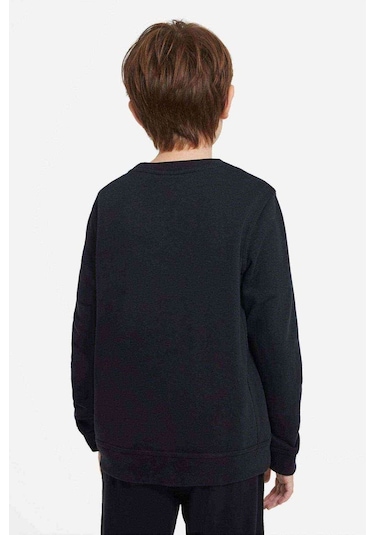 Walkıng Dead Baskılı Unisex Çocuk Siyah Sweatshirt (534640410)