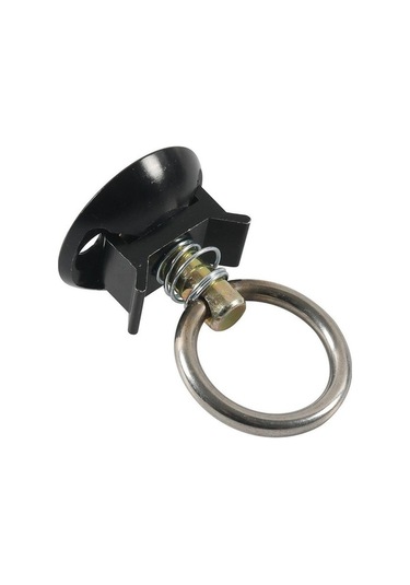 Pazly Yuvarlak Suntek Siyah Rv Noktası Motosiklet Kiti Bağlama Ankraj Dt