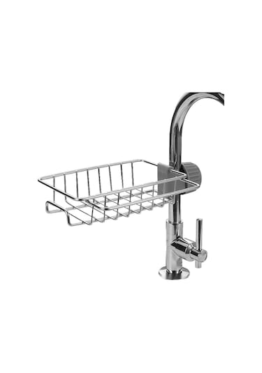 Musluk Depolama Rafı Paslanmaz Çelik Mutfak Banyo Banyo Depolama Rafı-resim Rengi