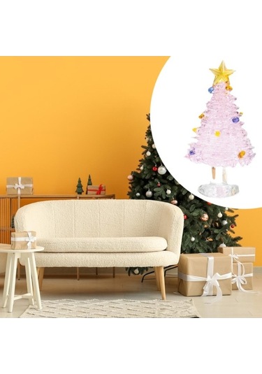 Pazly Yılbaşı Suntek Stil-b Ofis Heykeli Heykelcik Ev Ağacı Ry