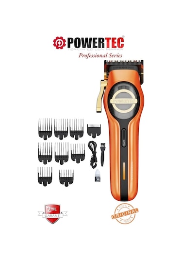 Powertec TR-6900 Profesyonel Usb Type-c Şarj Girişli Saç Sakal Tıraş Makinesi