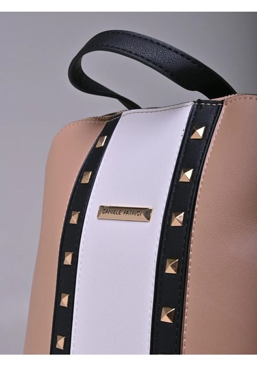 Daniele Patrici Şehir A5 Deri Sırt Çantası 219479758 Bej
