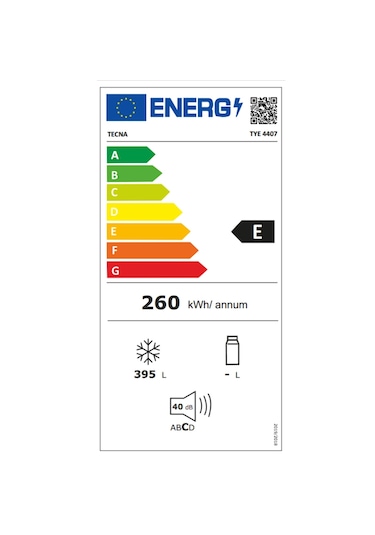 Tecna TYE 4407 Dual 407 LT Sandık Tipi Yatay Derin Dondurucu