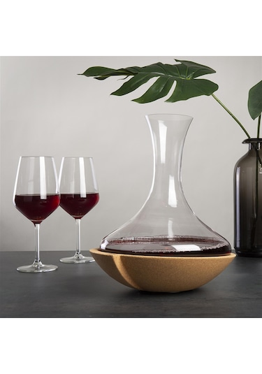Vacu Vin Swirling Karaf - Kutulu - Şeffaf