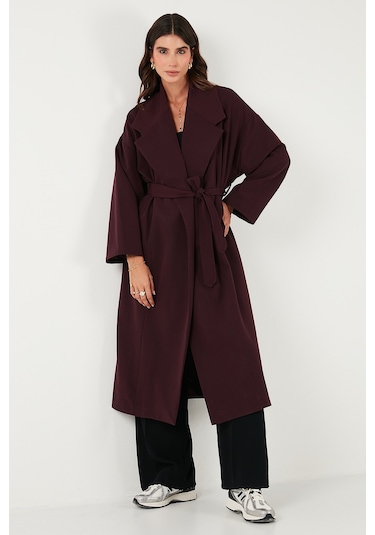 Lela Bayan Trençkot 6839617 Mürdüm Mürdüm