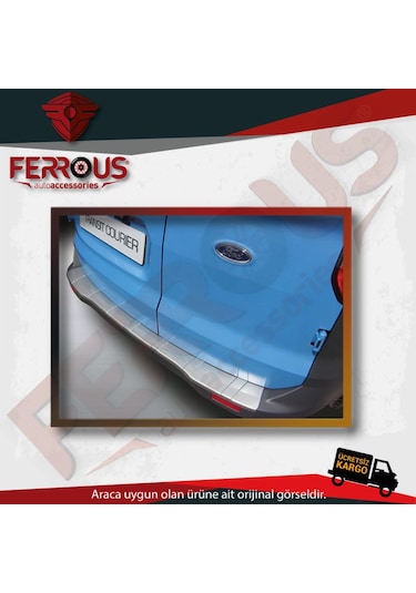 Ford Courier Arka Tampon Üstü Koruyucu 2014 Ve Üstü N11.15297