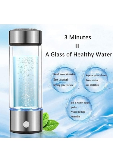 Wondernest Taşınabilir Su Şişesi, Oppoverd Hidrojen Teknolojisi 1 Litre