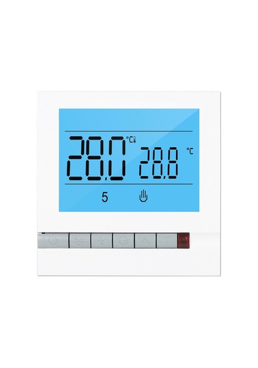 16a Akıllı Elektrikli Isıtıcı Termostati - 0-60 C 0.5 C Doğruluk, 3.2" Lcd Ekran, Ac 95-240v, Abs+pc Malzeme